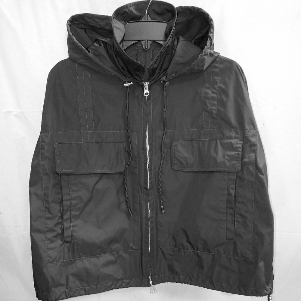 Women's Black Jacket/Raincoat